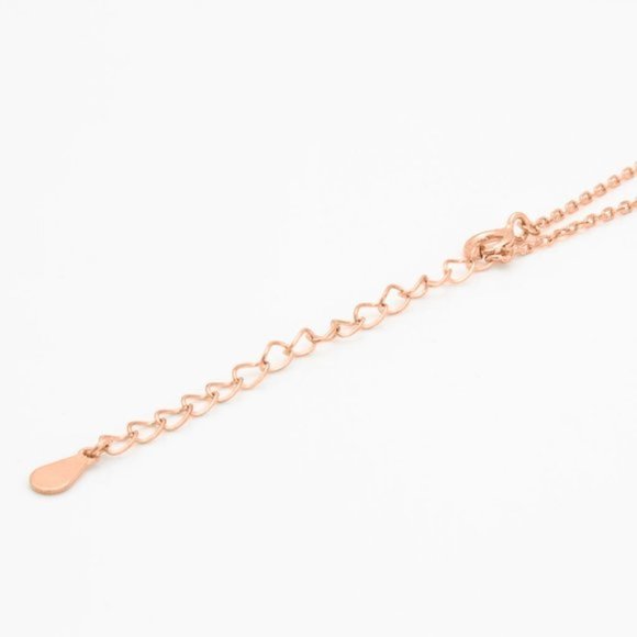 Sterling Silver Zircon Stone Necklace - Picture 3 of 3